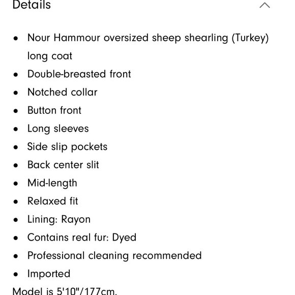 Nour Hammour Pistachio Coat - Picture 8 of 8